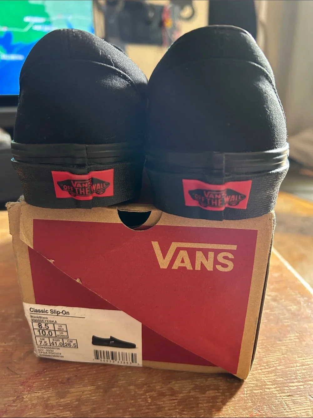 Vans no laces